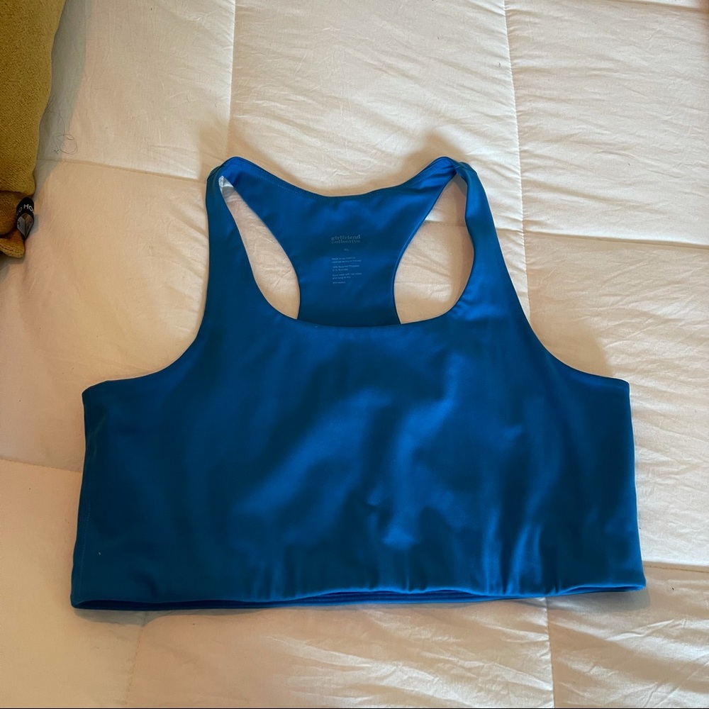 Girlfriend Collective Paloma Bra in Lapiz XL